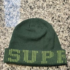 Supreme Grid Logo Beanie
